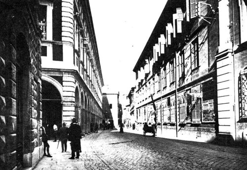 La piazza ieri