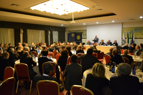Ivan Capelli all'Interclub del Rotary Cesena, Cervia-Cesenatico e Valle del Savio