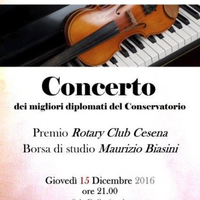 Concerto borse studio