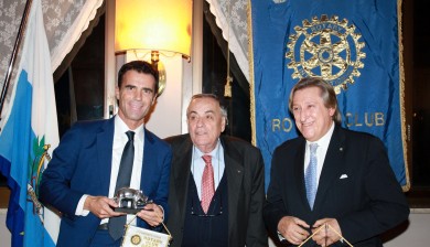 da sinistra, Sandro Gozi, Domenico Scarpellini e Fulvio Rocco de Marinis