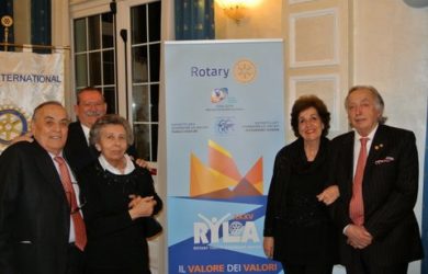 La dirigenza del Rotary al RYLA - GRAND HOTEL Cesenatico - 25 Marzo 2017