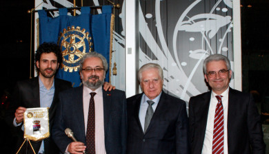 Al Rotary Club Cesena il noto chef Marco Bianchi testimonial della campagna televisiva Orogel