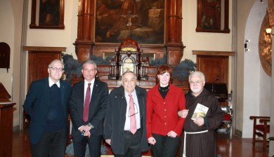 il Rotary Cesena illumina il quadro del Guercino al Convento dei Cappuccini