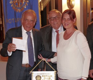 da sinistra Dino Amadori, Domenico Scarpellini e Monica Deflorian