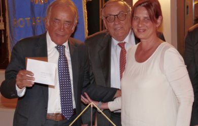 da sinistra Dino Amadori, Domenico Scarpellini e Monica Deflorian
