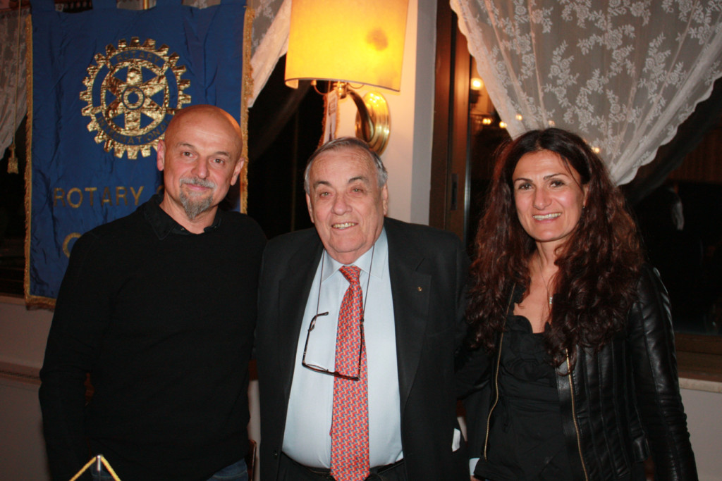 da sinistra Marco Campomaggi, Domenico Scarpellini e Caterina Lucchi