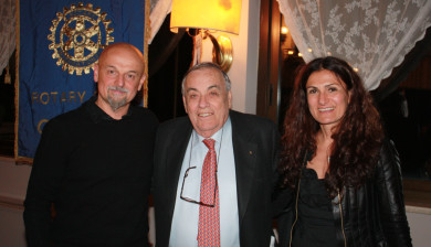 da sinistra Marco Campomaggi, Domenico Scarpellini e Caterina Lucchi