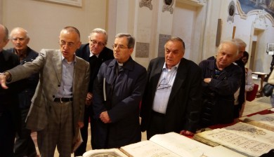da sinistra Marino Mengozzi, Piero Altieri, Douglas Regattieri e Domenico Scarpellini