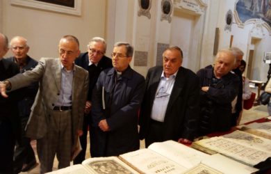 da sinistra Marino Mengozzi, Piero Altieri, Douglas Regattieri e Domenico Scarpellini