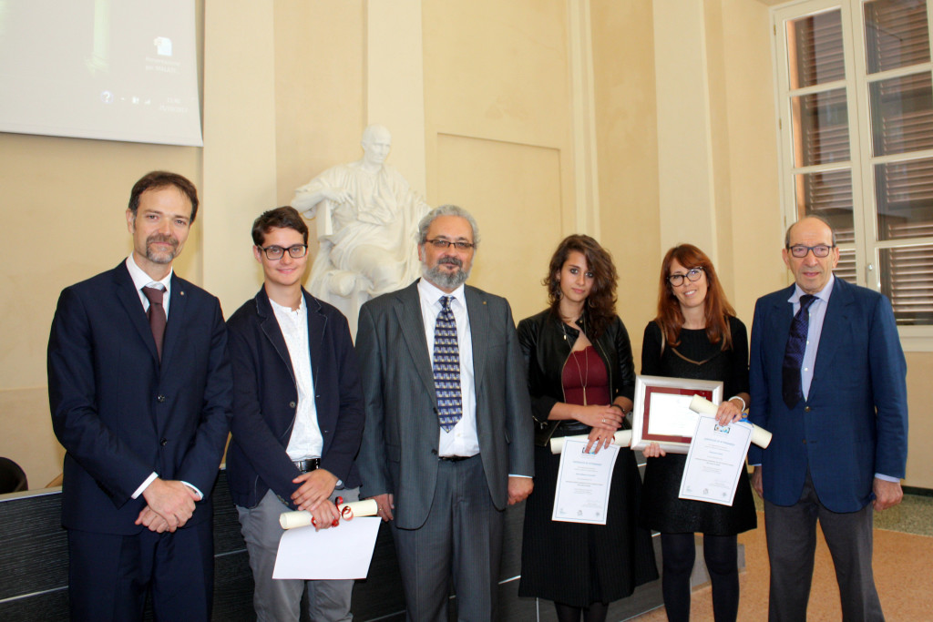 Premiazione dei ragazzi che hanno partecipato alle Giornate della Scienza di Venezia 2017