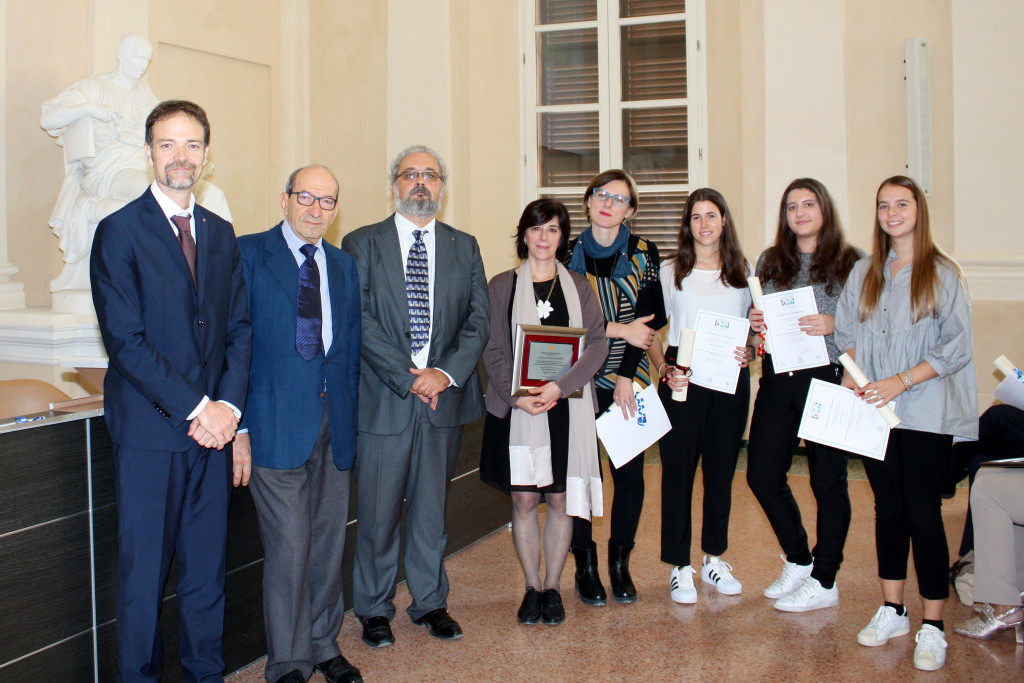 Premiazione dei ragazzi che hanno partecipato alle Giornate della Scienza di Venezia 2017