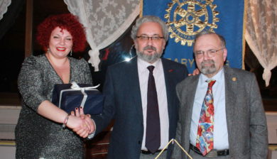 da sinistra Angela Mazza, Giorgio Babbini e Fabrizio Rasi