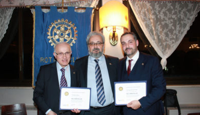 da sinistra, Claudio Riva, Giorgio Babbini e Gianguido Girotti