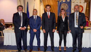 da sinistra, Paolo Chiavacci, Maurizio Cappellini, Mirko Viroli, Raffaella Milandri, Giorgio Babbini