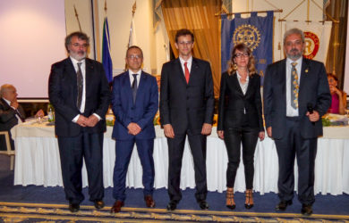 da sinistra, Paolo Chiavacci, Maurizio Cappellini, Mirko Viroli, Raffaella Milandri, Giorgio Babbini