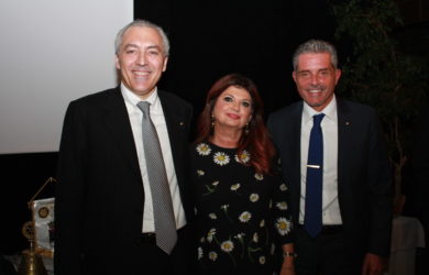 da sinistra Luca Panzavolta, Ester Castagnoli e Paolo Lucchi