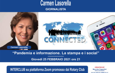 Al Rotary la giornalista Carmen Lasorella_FEBBRAIO 2021
