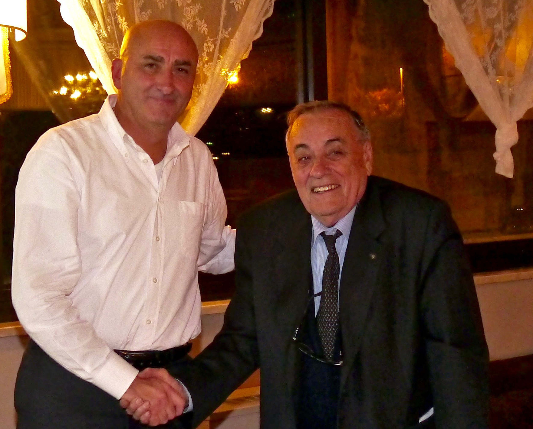 da sinistra Roberto Graziani e Domenico Scarpellini